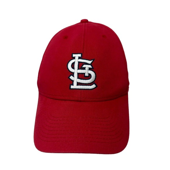 St Louis Cardinals Hat Cap Red White Fan Favorite Strapback Adjustable MLB - Picture 1 of 12